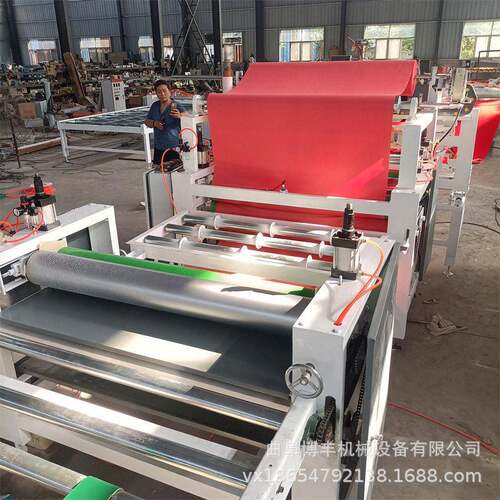 pur热熔胶木饰面平贴机双面胶贴合机eva海绵泡棉软木绒布复合机