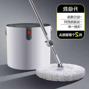 懒人家用拖把桶一拖墩布净单桶自动地拖布 大卫免手洗拖把旋转新款