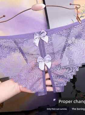 性感蕾丝豹纹开裆女性内衣2026新诱惑热瘦女性大尺寸开衩内裤
