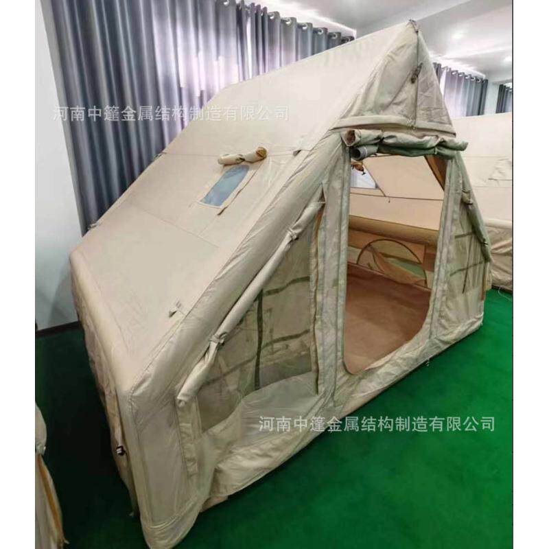 自动帐篷防晒充气通用超大四季帐篷充气搭建帐篷加厚室内防雨免