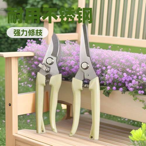 Stainless Steel Garden Pruning Shears, Multifunctional Fruit