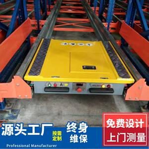 1500-2000kg载重穿梭车密集库轨道穿梭小车