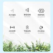 气换扇厨S1房生间排气卫扇壁式 浴室玻璃墙抽风机厕所排风扇强力排