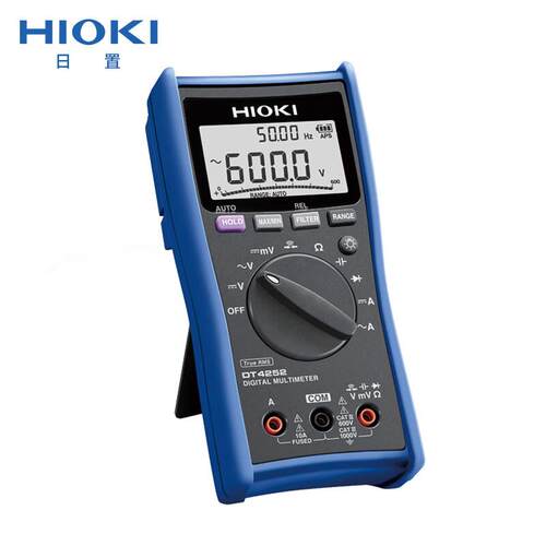 日置（HIOKI）DT4252 数字万用表高精度背光手持式真有效值万用表