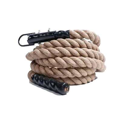 麻绳源头工厂攀爬绳健身房体能臂力战绳爆发力抓握力训练黄麻绳