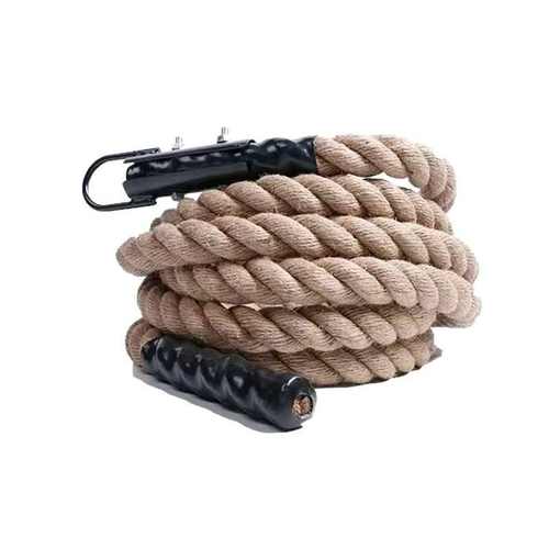 麻绳源头工厂攀爬绳健身房体能臂力战绳爆发力抓握力训练黄麻绳