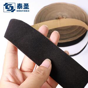 泰圣相框配件 1.5x98米黑绒布整卷可切割加工 自粘植绒布吸光防潮