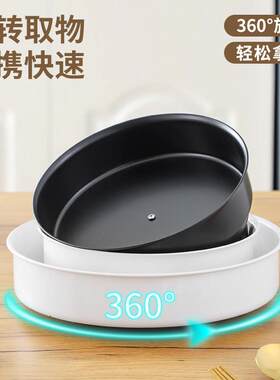 高质量调料旋转托盘加厚旋转调料架置物架厨房调味品调味料瓶收纳