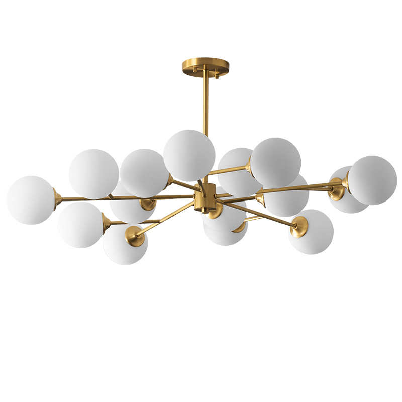 现代水晶吸顶灯轻奢客厅吊灯简约大气餐厅主卧室灯北欧创意灯具