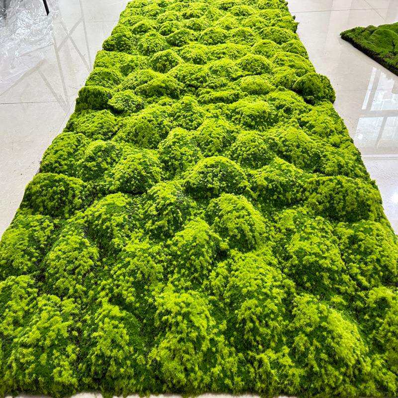 仿真苔藓草坪青苔墙园林植物园体验博物馆软装铺花卉酒店景观会展
