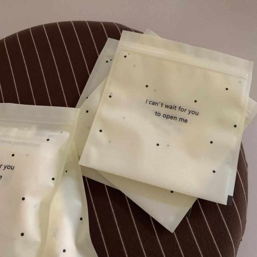 韩ins风高颜值自封袋分装袋子手账出卡打包小卡礼品袋收纳夹链袋