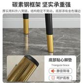 凳子家用可叠放板凳轻奢靠背餐桌凳餐椅现代简约椅子客厅圆凳