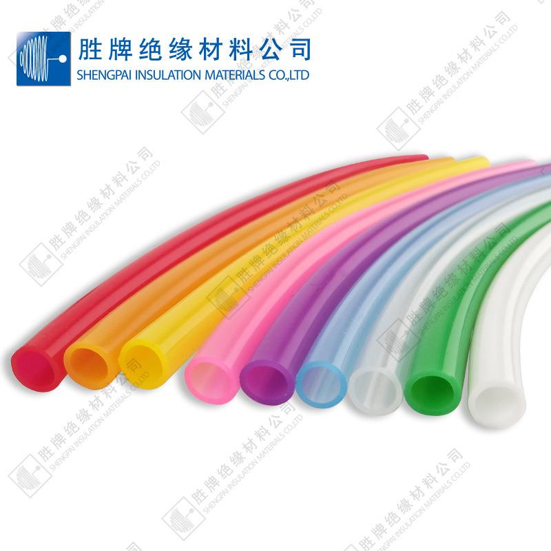 胜牌 硅胶套管 硅橡胶铜管 耐高温200度 耐撕裂软管套管 透明彩色