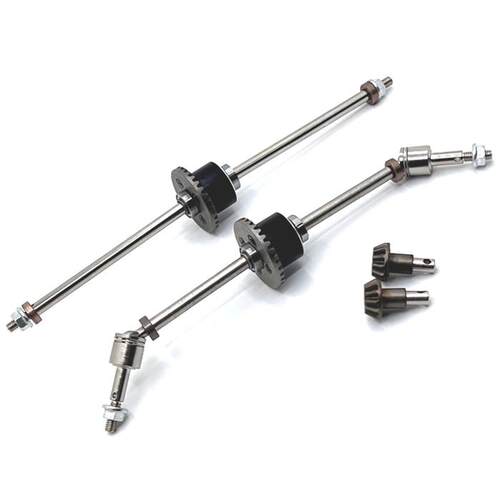 莽牛 MN128 MN86 G500 遥控车零配件 金属升级 前后桥轴 差速器