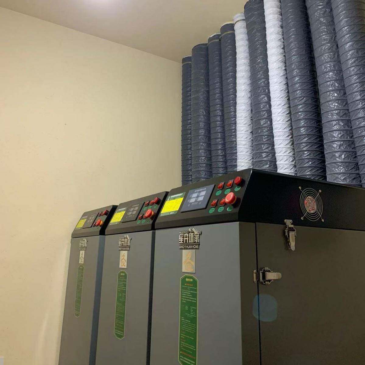 艾灸烟雾处理器集中式艾烟净化多床位中医院养生馆除烟过滤环保机