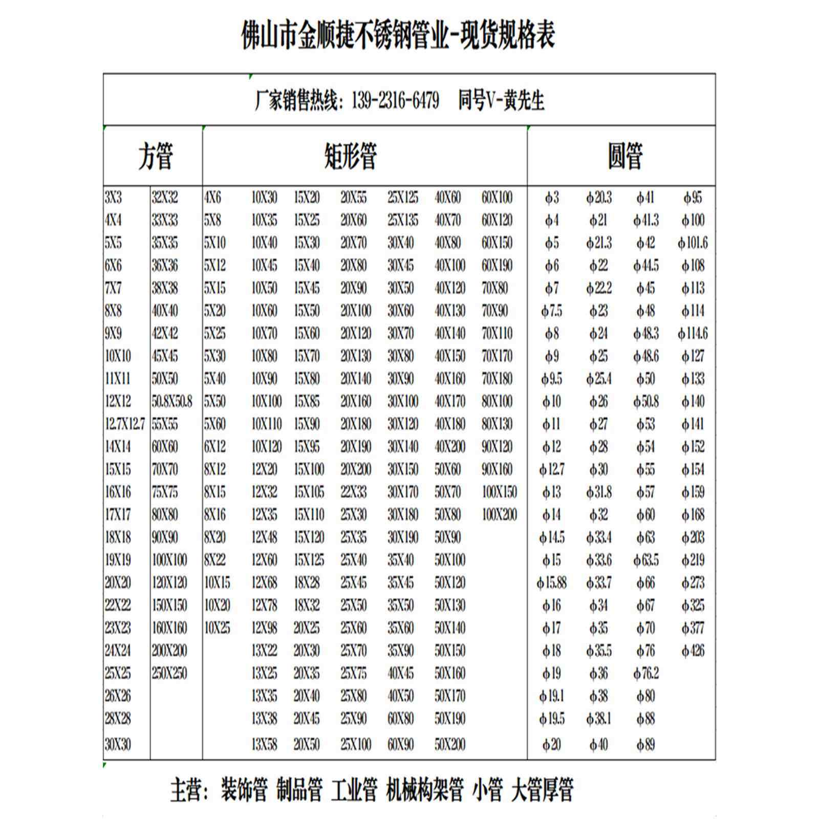国标201 304 316不锈钢空心方管扁管25X30X40X42X45X50X60X80方通
