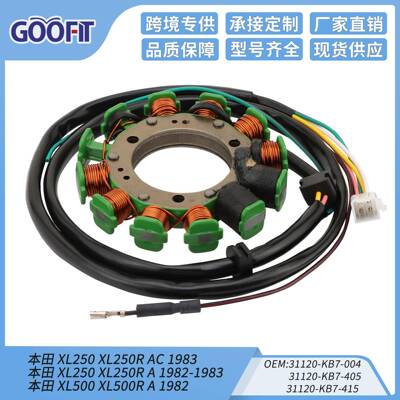 点火线圈 XL250 XL250R A 1982-1983 XL500R 1982 31120-KB7-004