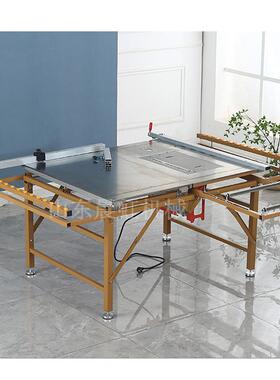 家装不锈钢无工尘子母锯jr35木装修推台锯叠式尘无折子母锯