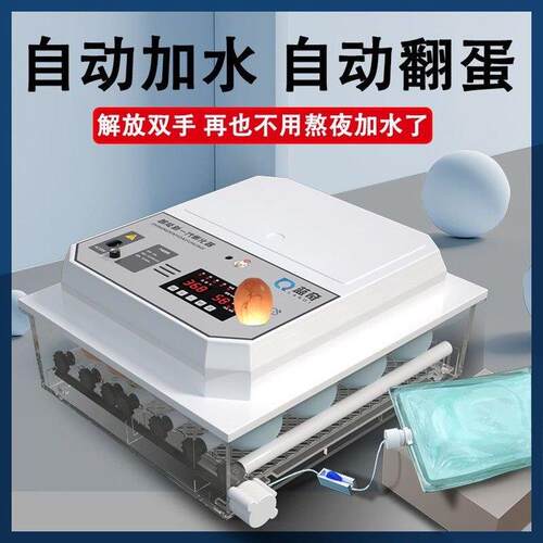【厂家直销】全自动孵化机鸡鸭鹅鸽鸟孵化器家用小型孵化箱孵蛋器