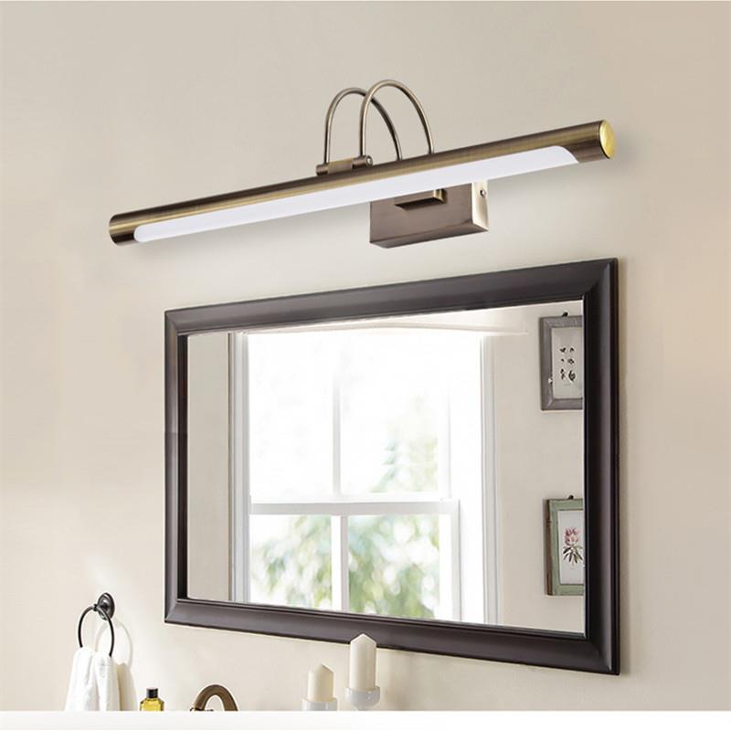 欧式镜前灯LED化妆灯 卫浴镜柜灯家居酒店工程简约时尚装饰壁画灯