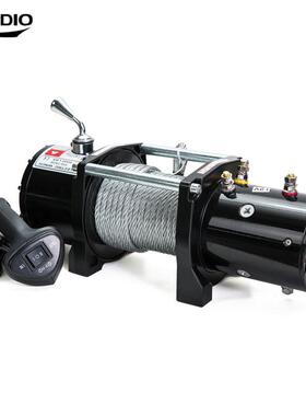 电动绞盘12V/24V000磅汽车越野车电动牵引机车载电动绞盘