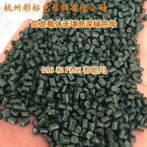 尼龙载体无填充深绿色母22136耐高温尼龙载体无填充深绿色母22136