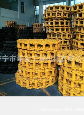 挖掘机JXW底盘件宇四370链条支重轮全履带总成车轮大一带