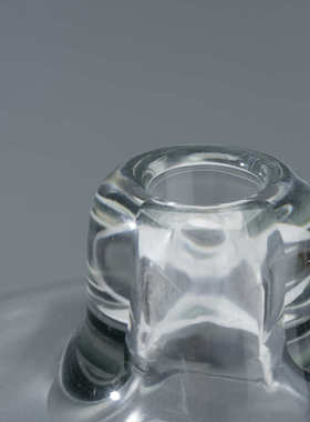 欧式简约透明花瓶桌面插花玻璃瓶小口径大号瓶子家居软装摆件批发