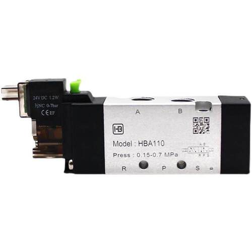 亨博电磁阀HBA110 DC24V 气动精密集成阀组 10颗包邮 4V电磁阀AR