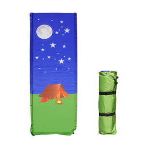 垫防潮垫野外露营单人自动气垫露营床垫印花睡批发充气帐篷户外充