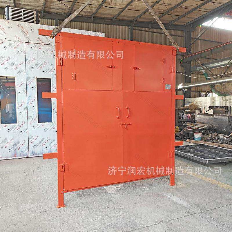 井下防火栅栏两用门多功能通风格栅手动开关栅栏防护门对开矿用门