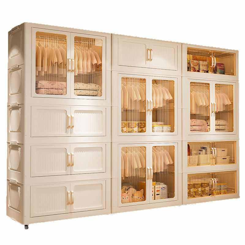 防尘收纳衣橱客厅简易衣柜家用超大容量落地衣柜收纳箱轻奢衣帽间,收纳整理,收纳柜,淘宝优惠券,粉丝福利购,淘宝优惠卷