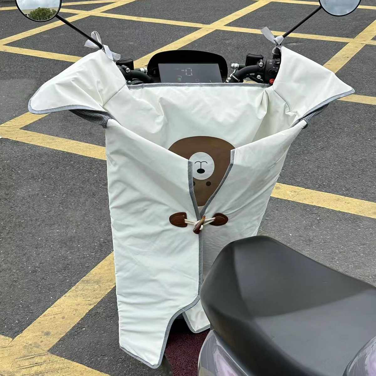 电动车挡风被夏季薄款防晒防水电瓶车雅迪爱玛新款高颜值四季通用