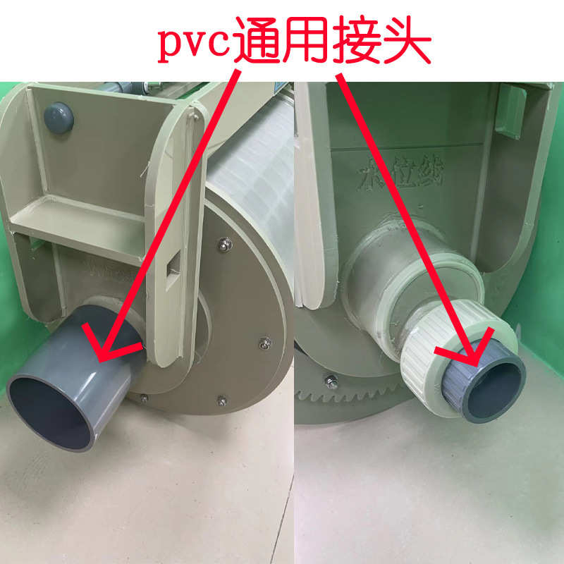 鱼池过滤器下沉式微滤机室外净水装置户外庭院锦鲤鱼池水循环系统