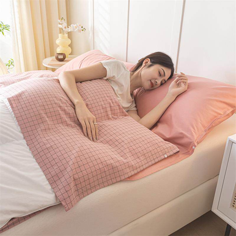 全棉隔脏睡袋纯棉被罩床单人火车卧铺旅行睡袋旅游酒店出差便携式