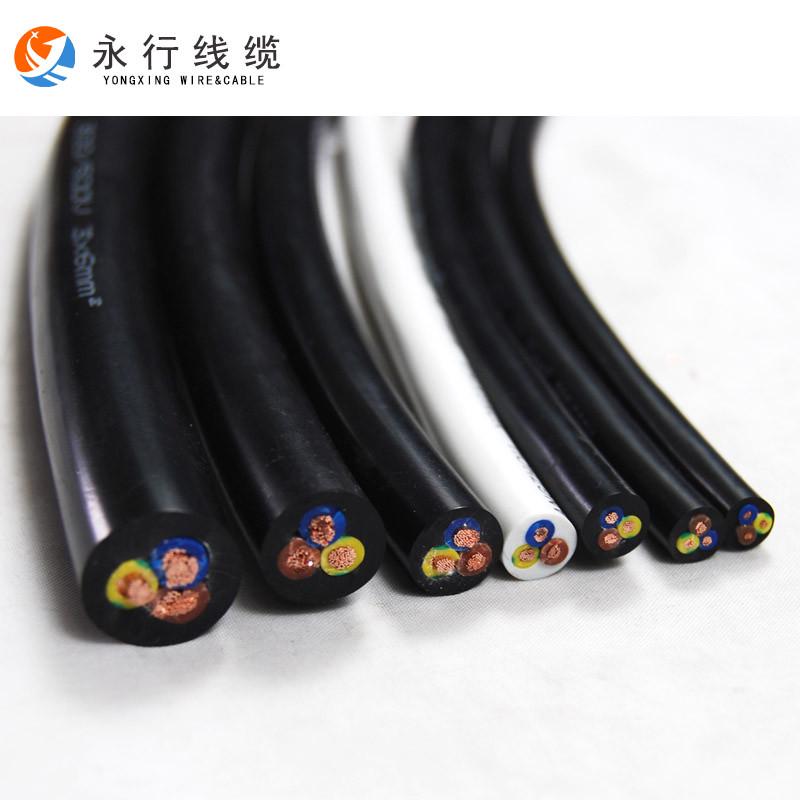 行芯平方软纯铜护套永可设备国标工业电线电缆线检电源线rvv3x4