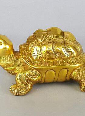 铜乌龟摆件金龟乔迁送礼龟大号居家办公室书房日常装饰窗台品包邮