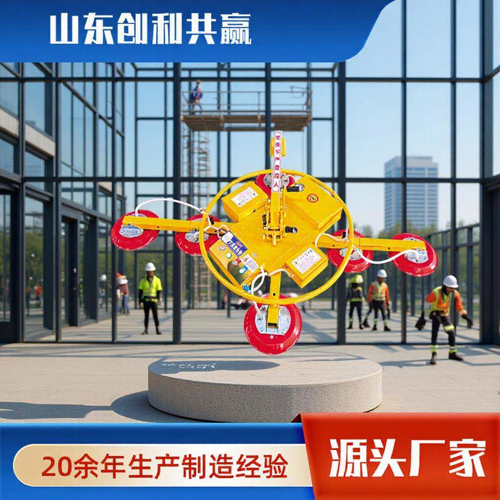 幕墙吊装电动玻璃吸盘真空吸盘吊具玻璃提升吸盘吊电动玻璃吸盘