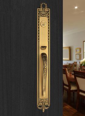 G9550防盗别墅门锁双开门锁对开门锁欧式实木门锁