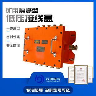 24G防爆低压接线箱煤矿电缆分线箱 127 矿用隔爆型接线盒BHD20