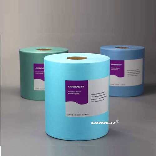 布擦拭，大卷油污维修保养擦拭工作台的供应机械设备蓝色清洁工业