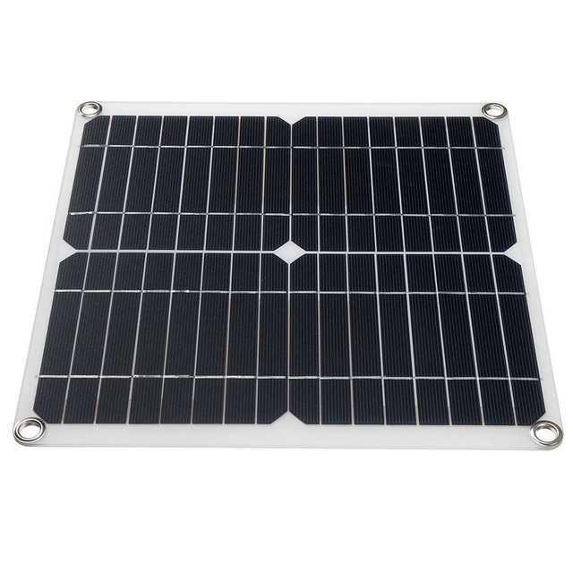 12W 18V单晶硅柔性太阳能电池板 10A-60A控制器太阳能板 跨境热销