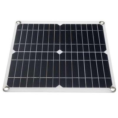 12W 18V单晶硅柔性太阳能电池板 10A-60A控制器太阳能板 跨境热销