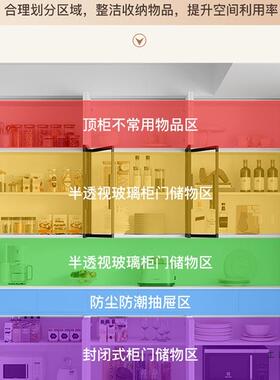 餐柜实木一厅体靠墙高柜现代简客置物柜酒柜家用收纳约储HLP边物
