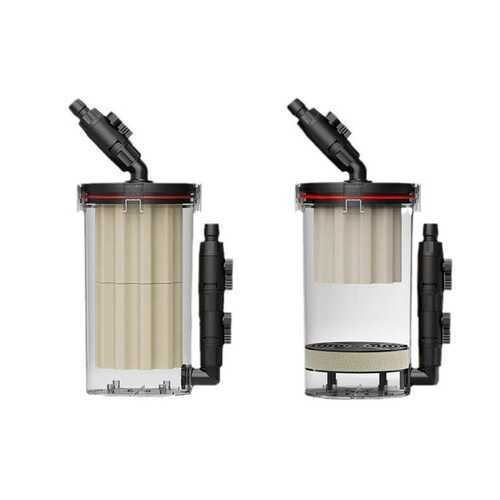 尼特利2号超大菊花前置过滤桶兰保鱼缸水草缸 净化无动力过滤器棉