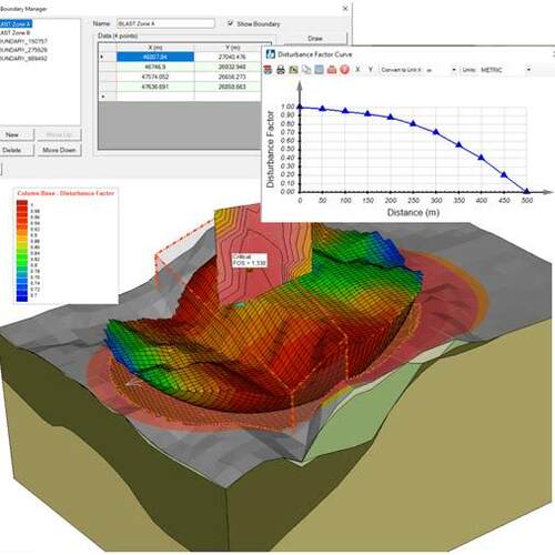 Rocscience岩石FLAC3D GeoStudio OPTUMg2 g3 GEO5分析代做