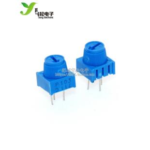 503顶部调节，盖10K 50K精密可调电位器3386电位器