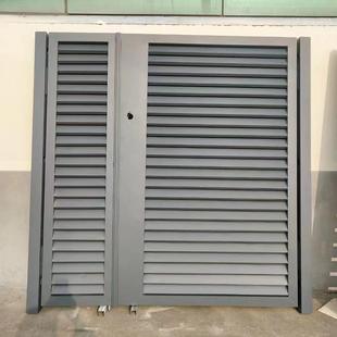 别墅拉式 铝艺大门花小防盗铝合金平开门大园门农推村自394 区中式