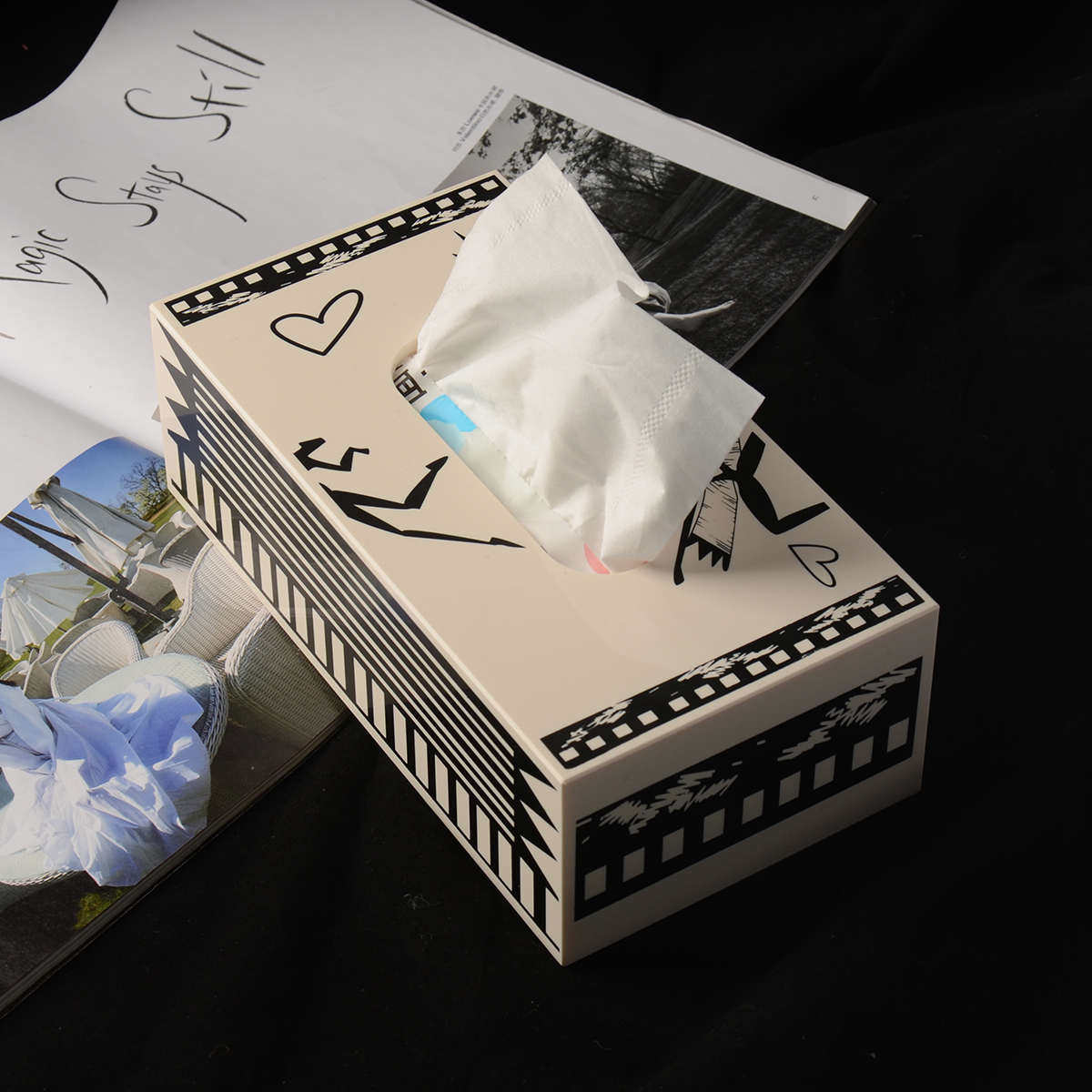 盒餐巾亚克纸盒纸盒抽力北家用纸巾收纳纸巾创意客厅欧风,家居饰品,装饰纸巾盒,淘宝优惠券,粉丝福利购,淘宝优惠卷