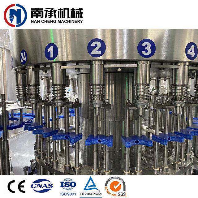 机械定制全自动三合一灌装矿泉水生产线XGF24-24-8